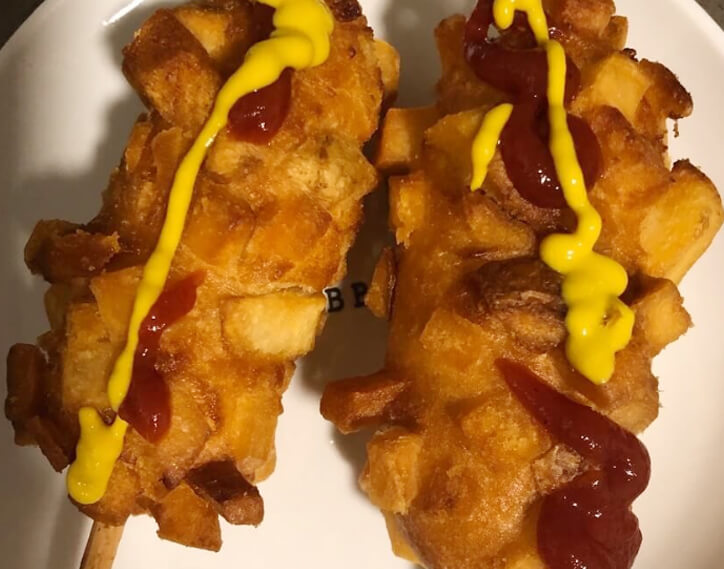 CrispyPotatoCornDogs