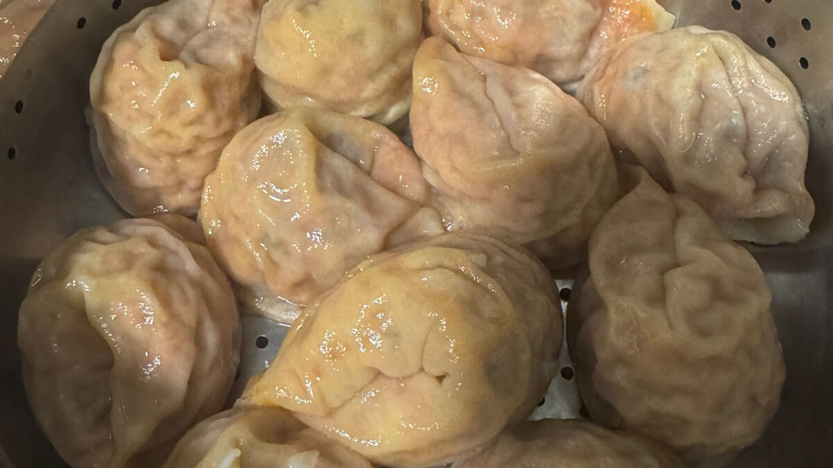 Kimchi Dumplings with Pork