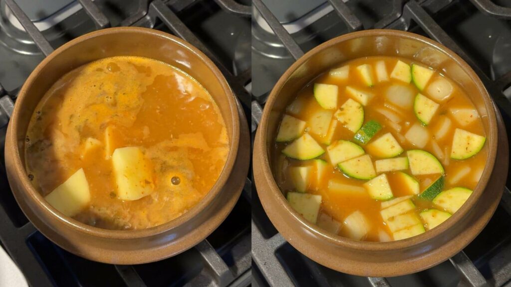 How to cook CJ Dadam Soybean Paste Stew