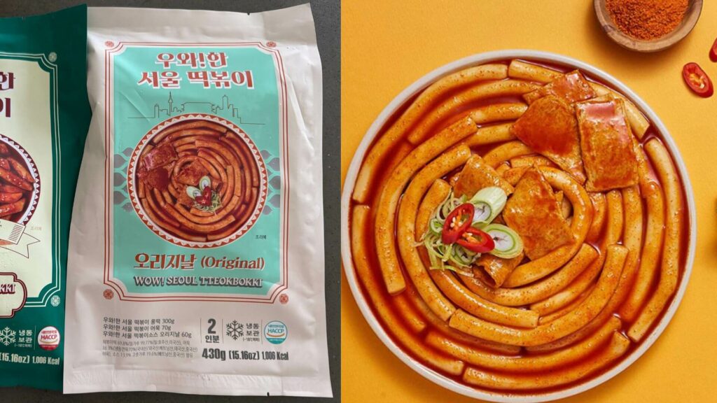 Korean Foods Wow Tteokbokki Original